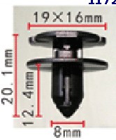 11723 BE-1807 Ф8 нажимная