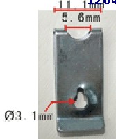 12043 пластина под 4.0-4.5 саморез