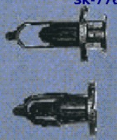 SK-7764 2-х лепестковые с объединённым основанием