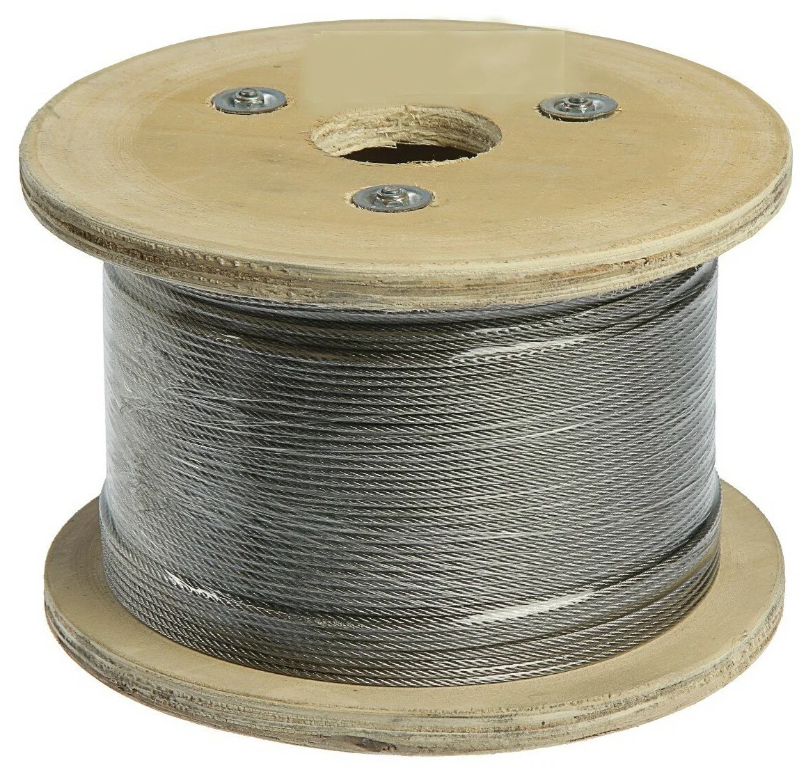 Трос DIN3055 нерж. А2. ср.жест.