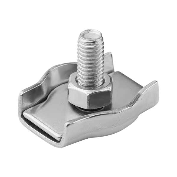 Зажим для ст. кан. одинарный DIN8304 SIMPLEX